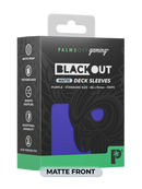 Palms Off Blackout Matte Sleeves