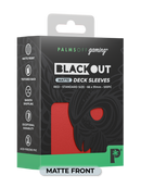 Palms Off Blackout Matte Sleeves