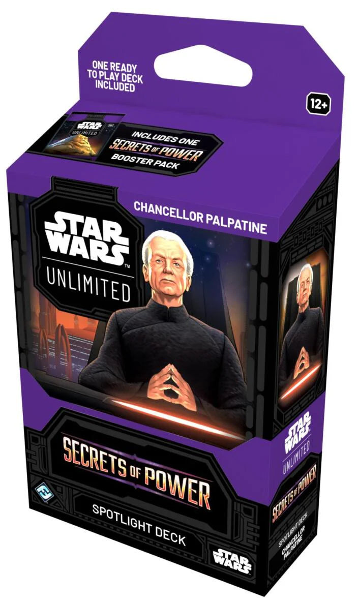 Star Wars Unlimited: Secrets of Power Spotlight Deck - Chancellor Palpatine