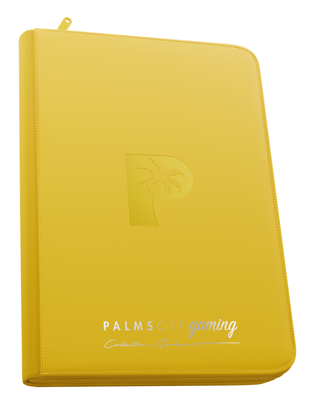 Palms off Collector's Series TOP LOADER Zip Binder