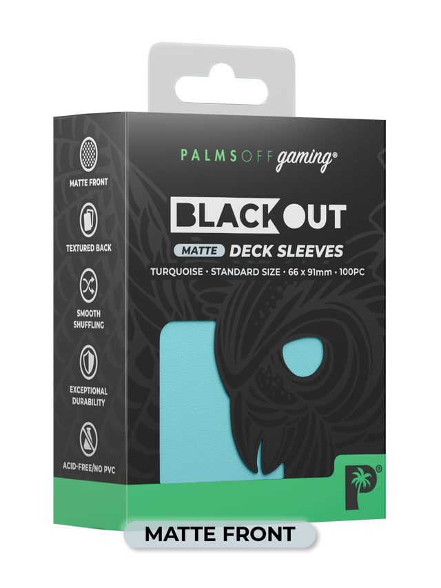 Palms Off Blackout Matte Sleeves