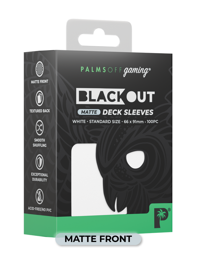 Palms Off Blackout Matte Sleeves