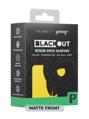 Palms Off Blackout Matte Sleeves