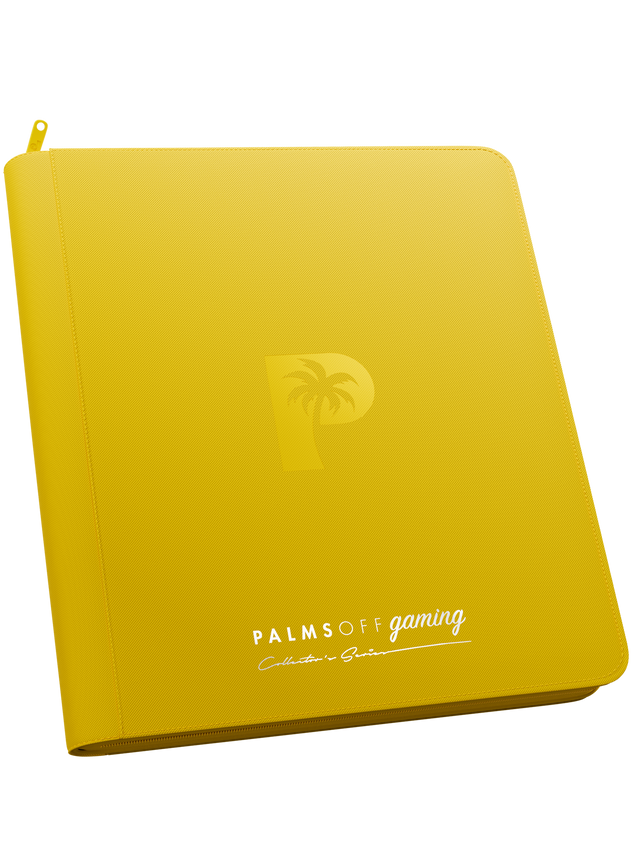 Palms off Collector's Series 12 Pocket Zip Binder