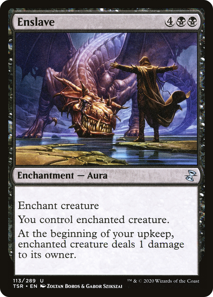 Enslave (TSR-113) [Time Spiral Remastered] Foil