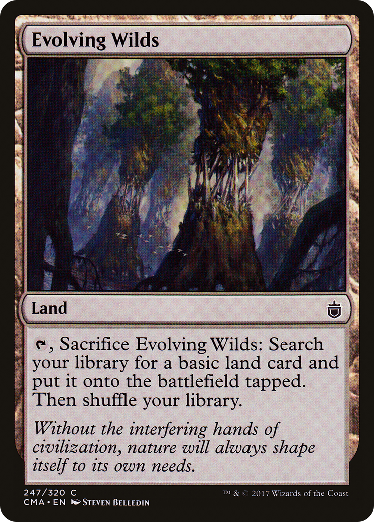 Evolving Wilds (CMA-247) [Commander Anthology]