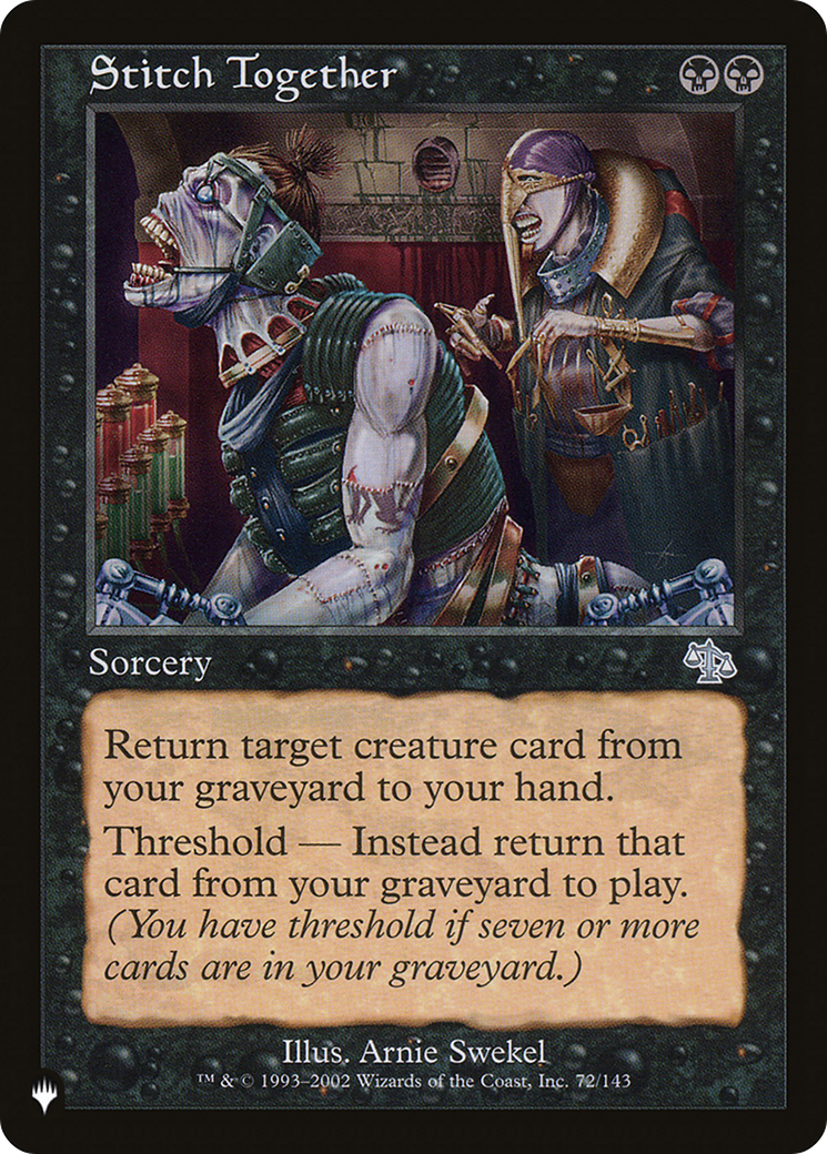 Stitch Together (LIST-JUD-72) [The List]