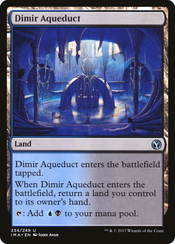 Dimir Aqueduct (IMA-234) [Iconic Masters]