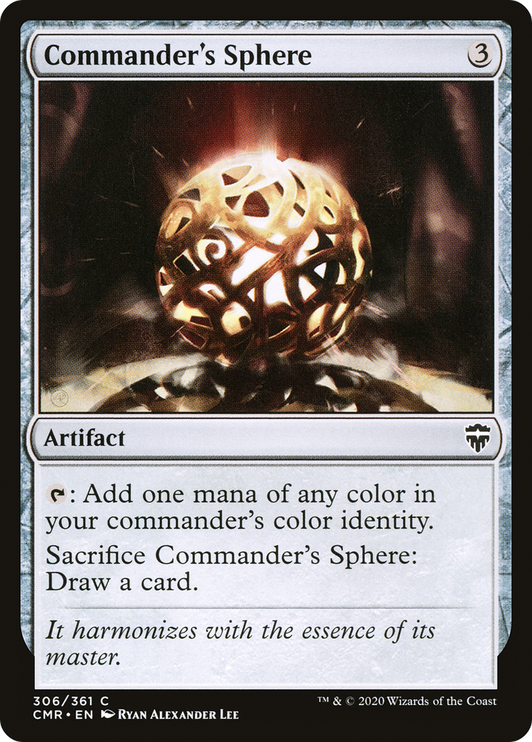 Commander's Sphere (CMR-306) [Commander Legends]
