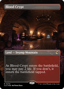 Blood Crypt (CLU-274) [Ravnica: Clue Edition] (Borderless) Foil