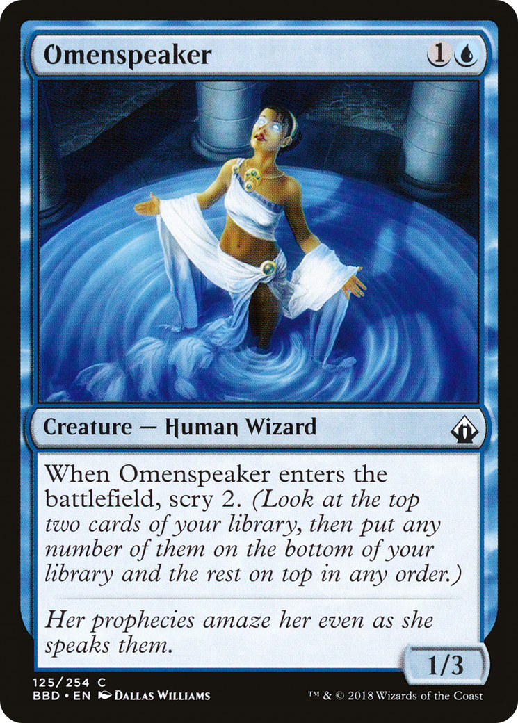 Omenspeaker (BBD-125) [Battlebond] Foil