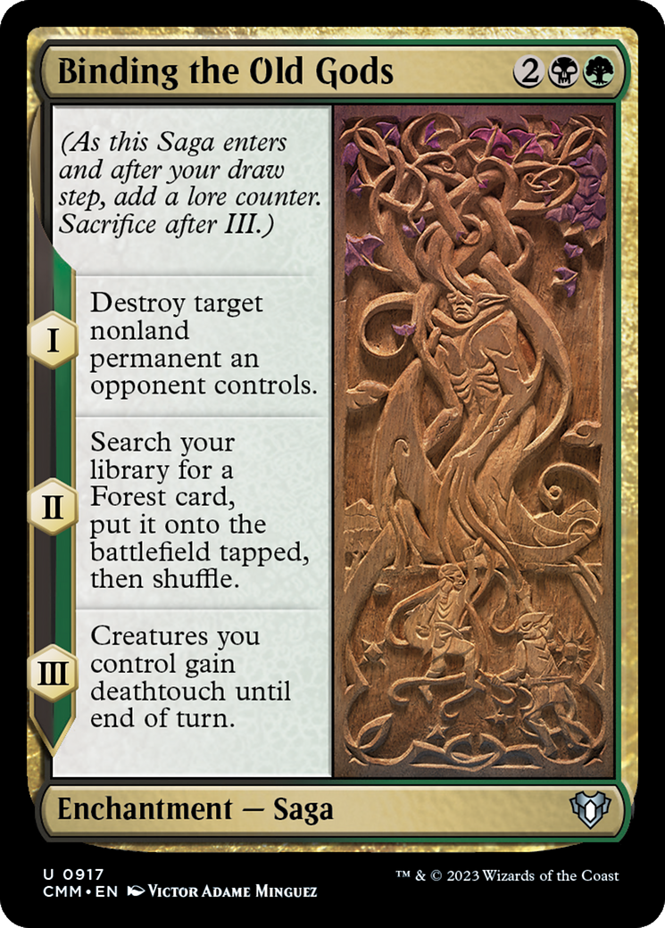 Binding the Old Gods (CMM-917) [Commander Masters]