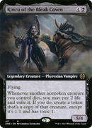 Kinzu of the Bleak Coven (ONE-411) [Phyrexia: All Will Be One]: (Extended Art)