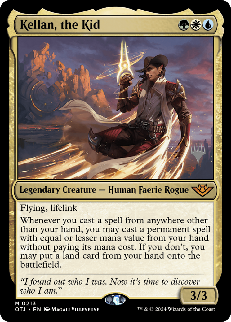 Kellan, the Kid (PPOTJ-213P) [Outlaws of Thunder Junction Promos]