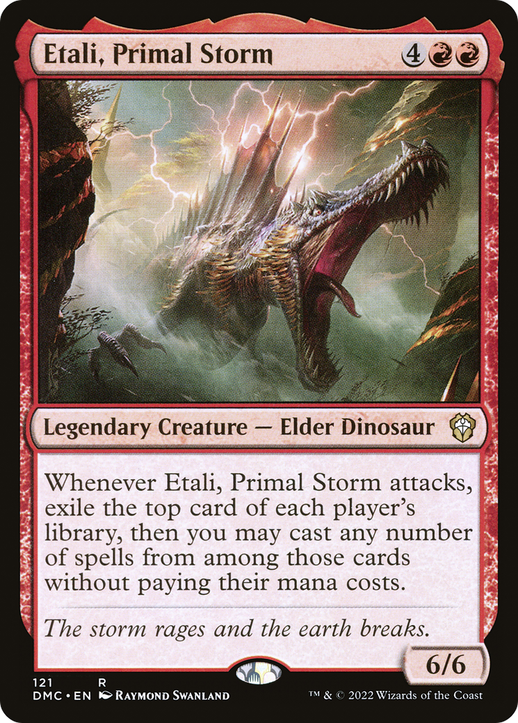 Etali, Primal Storm (DMC-121) [Dominaria United Commander]