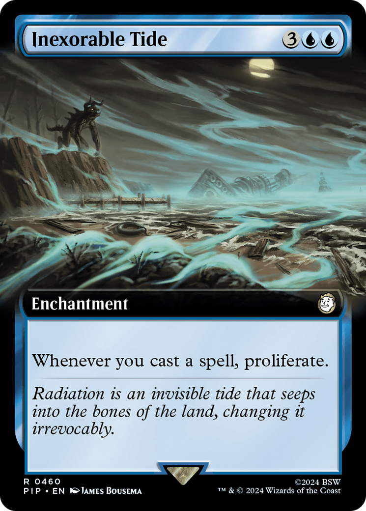 Inexorable Tide (PIP-460) [Fallout]: (Extended Art) Foil