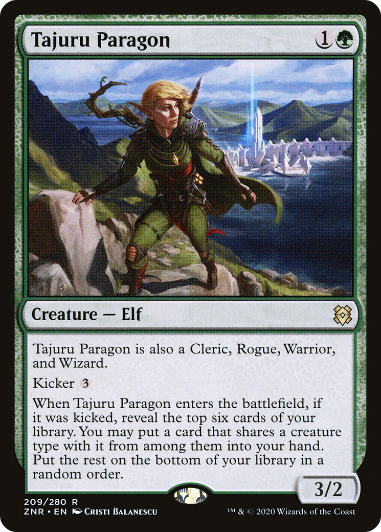 Tajuru Paragon (ZNR-209) [Zendikar Rising]