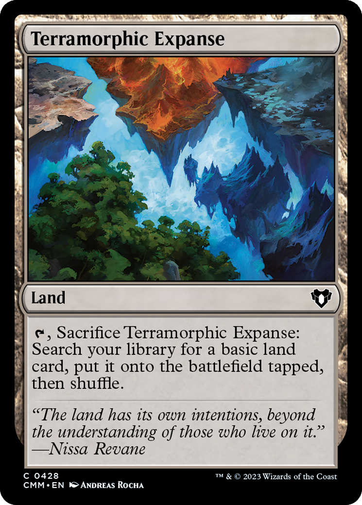 Terramorphic Expanse (CMM-428) [Commander Masters] Foil