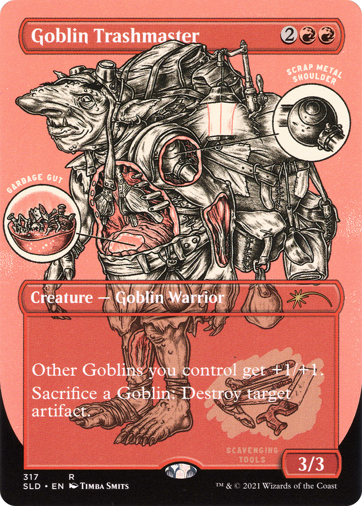 Goblin Trashmaster (SLD-317) [Secret Lair Drop] (Borderless)