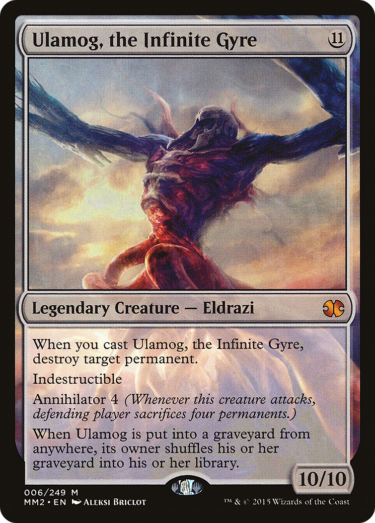 Ulamog, the Infinite Gyre (MM2-006) [Modern Masters 2015]