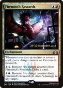 Firemind's Research (PRE-171S) [Guilds of Ravnica Promos] Foil