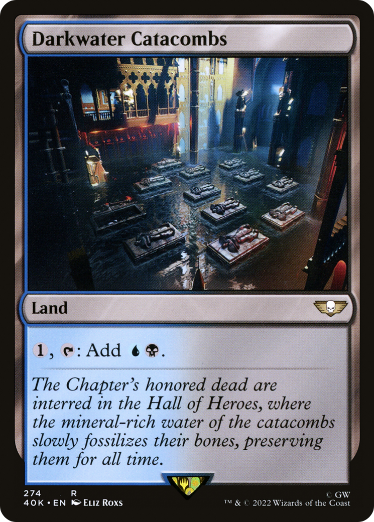 Darkwater Catacombs (40K-274) [Warhammer 40,000 Commander]