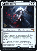 Elesh Norn // The Argent Etchings (PRE-12S) [March of the Machine Promos] Foil