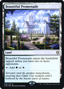 Bountiful Promenade (PRE-348) [Battle for Baldur's Gate Promos] Foil