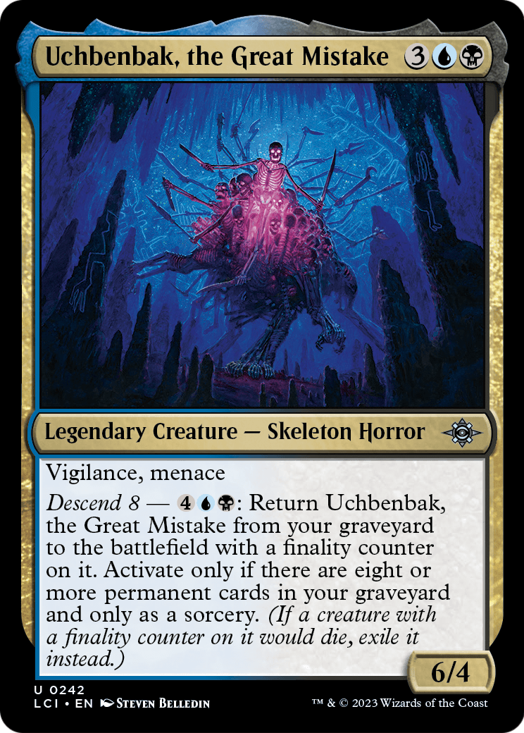 Uchbenbak, the Great Mistake (LCI-242) [The Lost Caverns of Ixalan] Foil