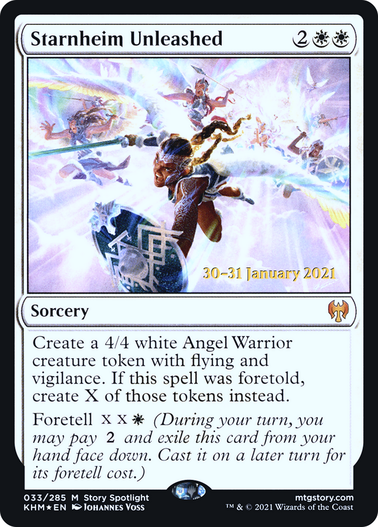 Starnheim Unleashed (PRE-33S) [Kaldheim Promos] Foil
