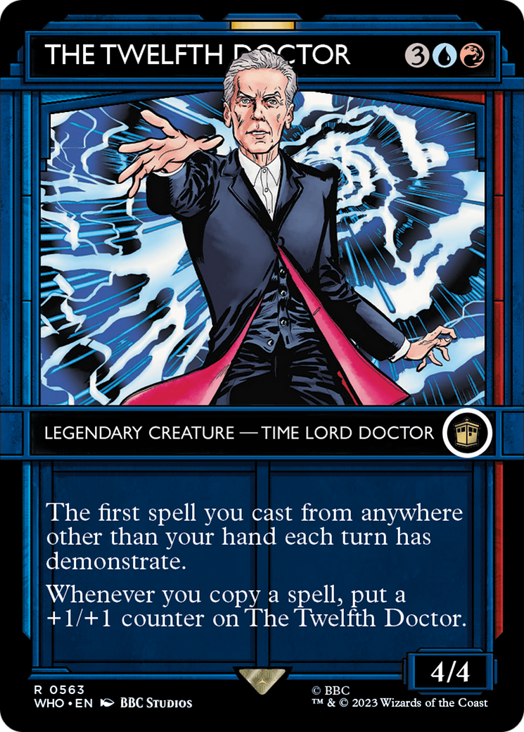 The Twelfth Doctor (WHO-563) [Doctor Who]: (Showcase) (Borderless) Foil