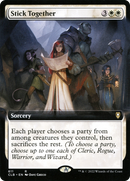 Stick Together (Extended Art) (CLB-611) [Commander Legends: Battle for Baldur's Gate]