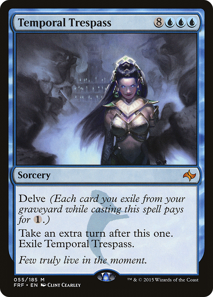 Temporal Trespass (FRF-055) [Fate Reforged] Foil