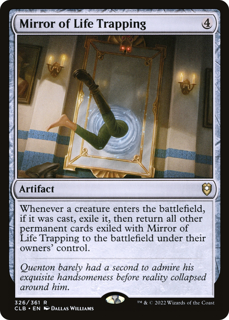 Mirror of Life Trapping (CLB-326) [Commander Legends: Battle for Baldur's Gate] Foil