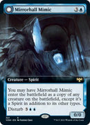 Mirrorhall Mimic // Ghastly Mimicry (VOW-361) [Innistrad: Crimson Vow]: (Extended Art, Double Faced Transform) Foil