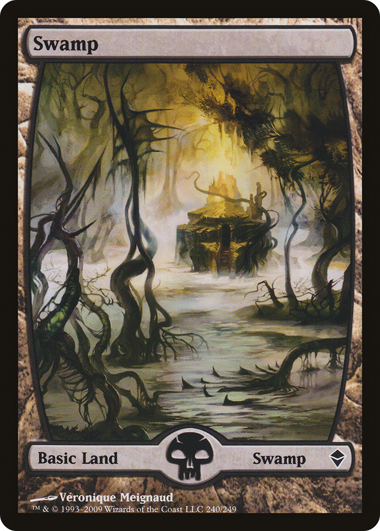 Swamp (240) - Full Art (ZEN-240) [Zendikar]