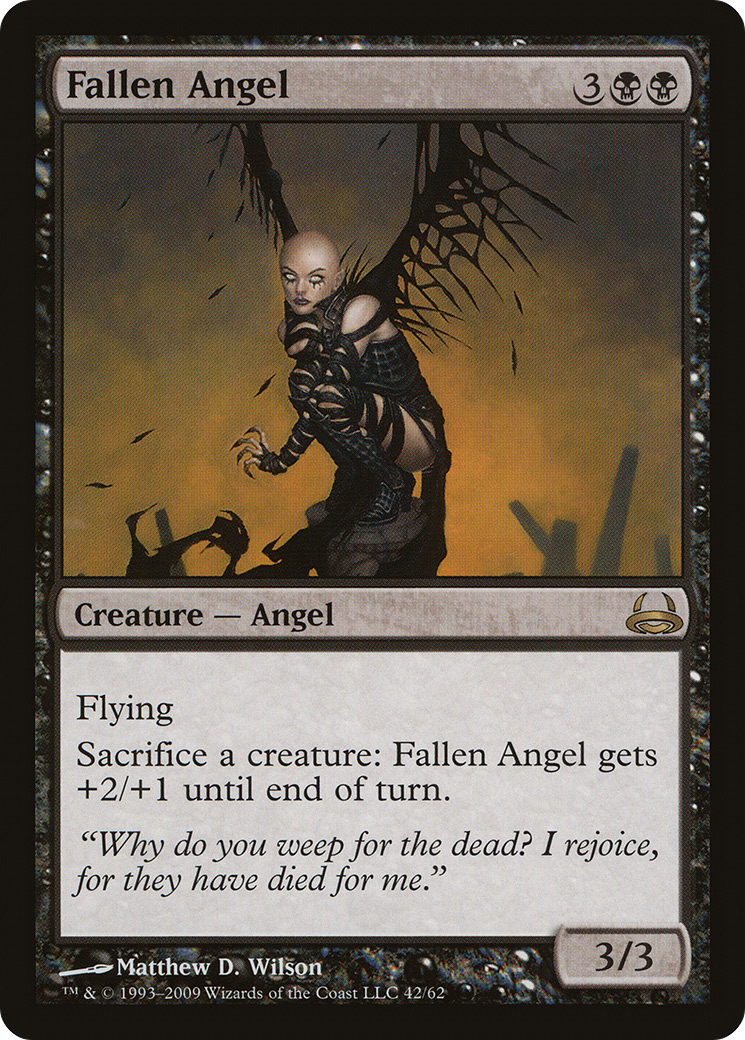 Fallen Angel (DDC-042) [Duel Decks: Divine vs. Demonic]