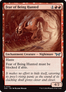 Fear of Being Hunted (DSK-134) [Duskmourn: House of Horror]: (enchantment)