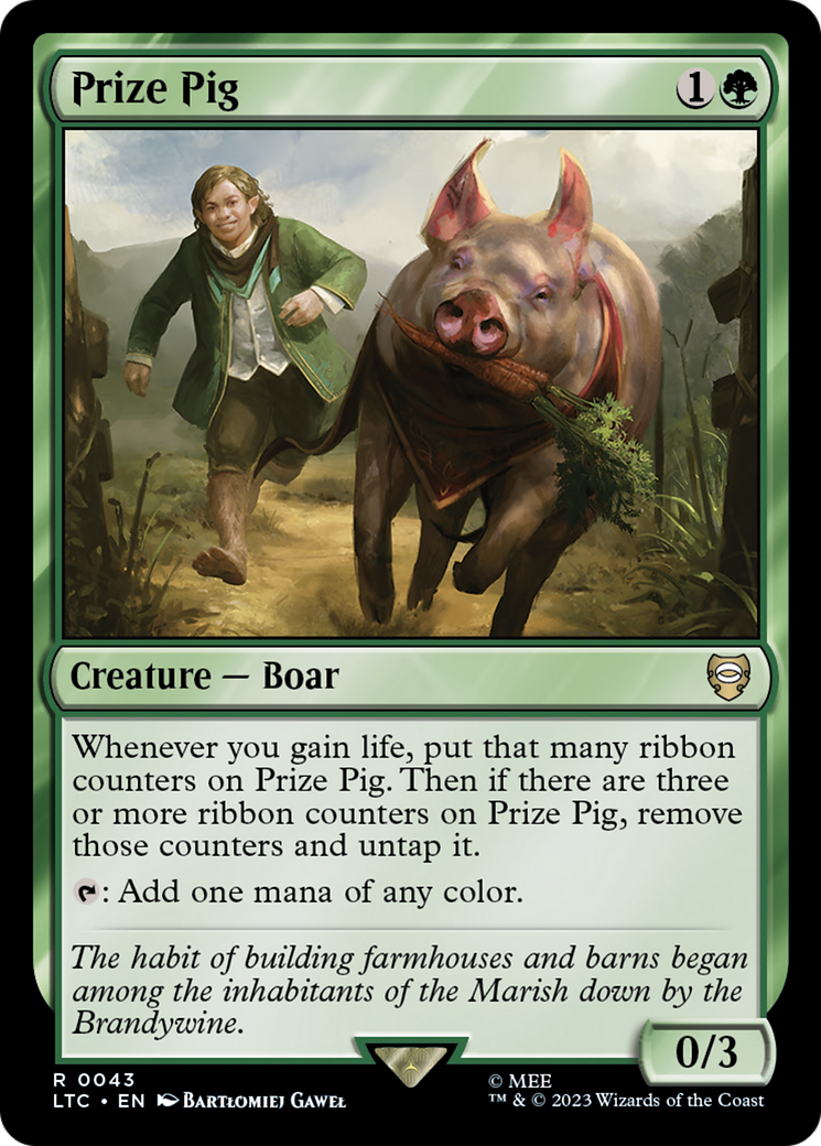 Prize Pig (LTC-043) [Tales of Middle-earth Commander]