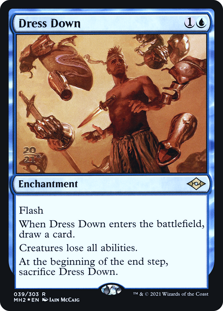 Dress Down (PRE-39S) [Modern Horizons 2 Promos] Foil