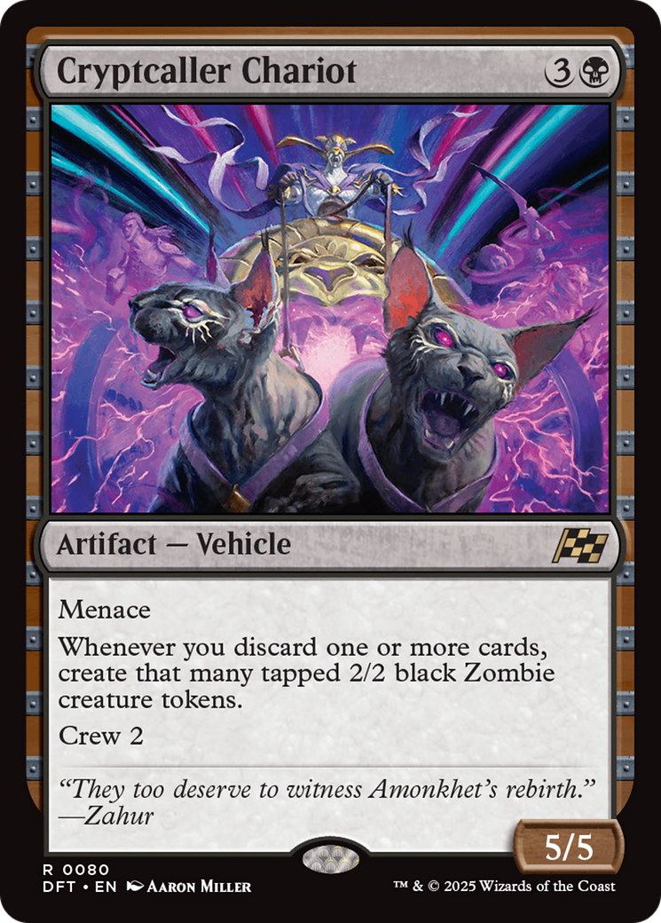 Cryptcaller Chariot (DFT-080) [Aetherdrift]