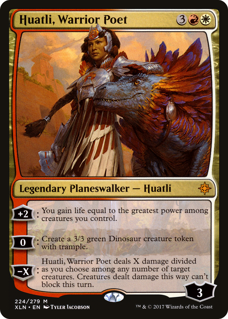 Huatli, Warrior Poet (XLN-224) [Ixalan]