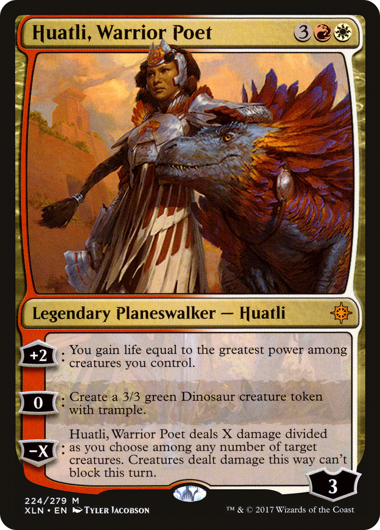 Huatli, Warrior Poet (XLN-224) [Ixalan]
