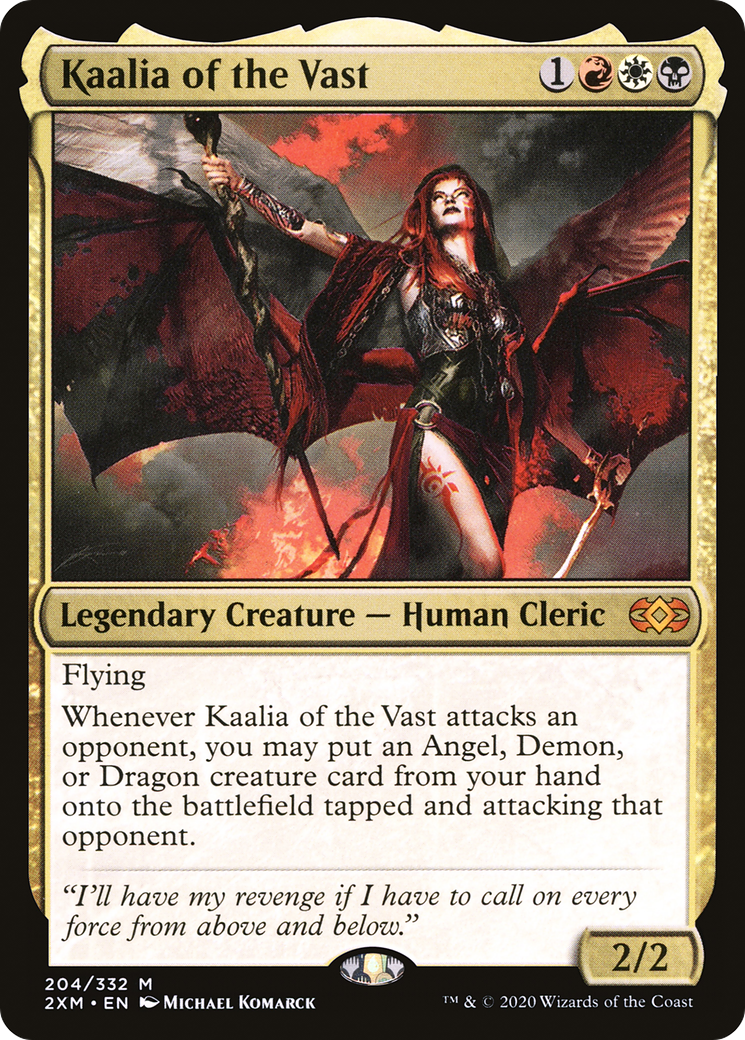 Kaalia of the Vast (2XM-204) [Double Masters] Foil