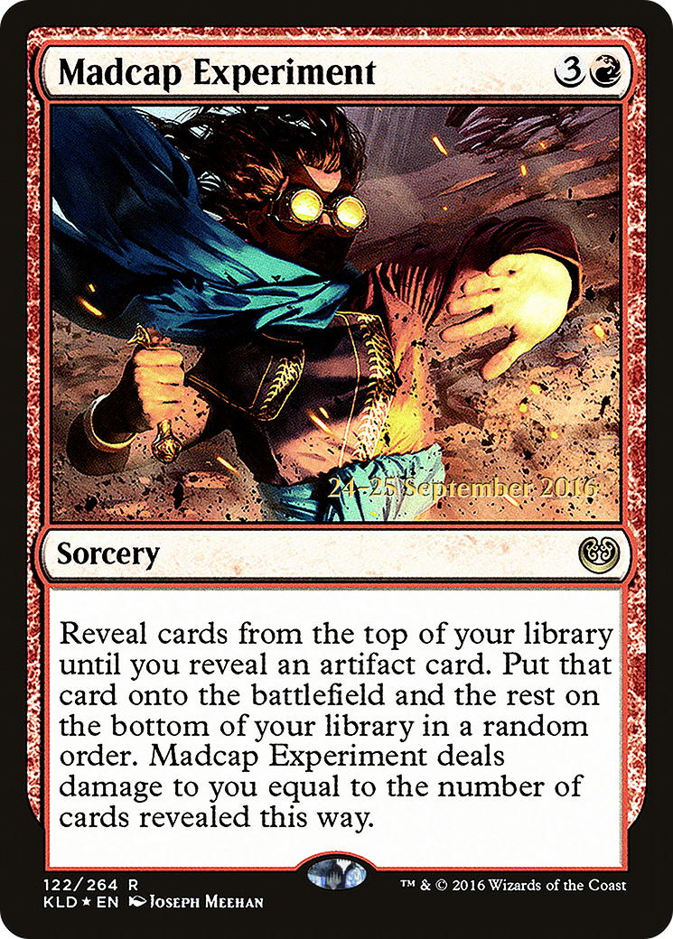 Madcap Experiment (PRE-122S) [Kaladesh Promos] Foil