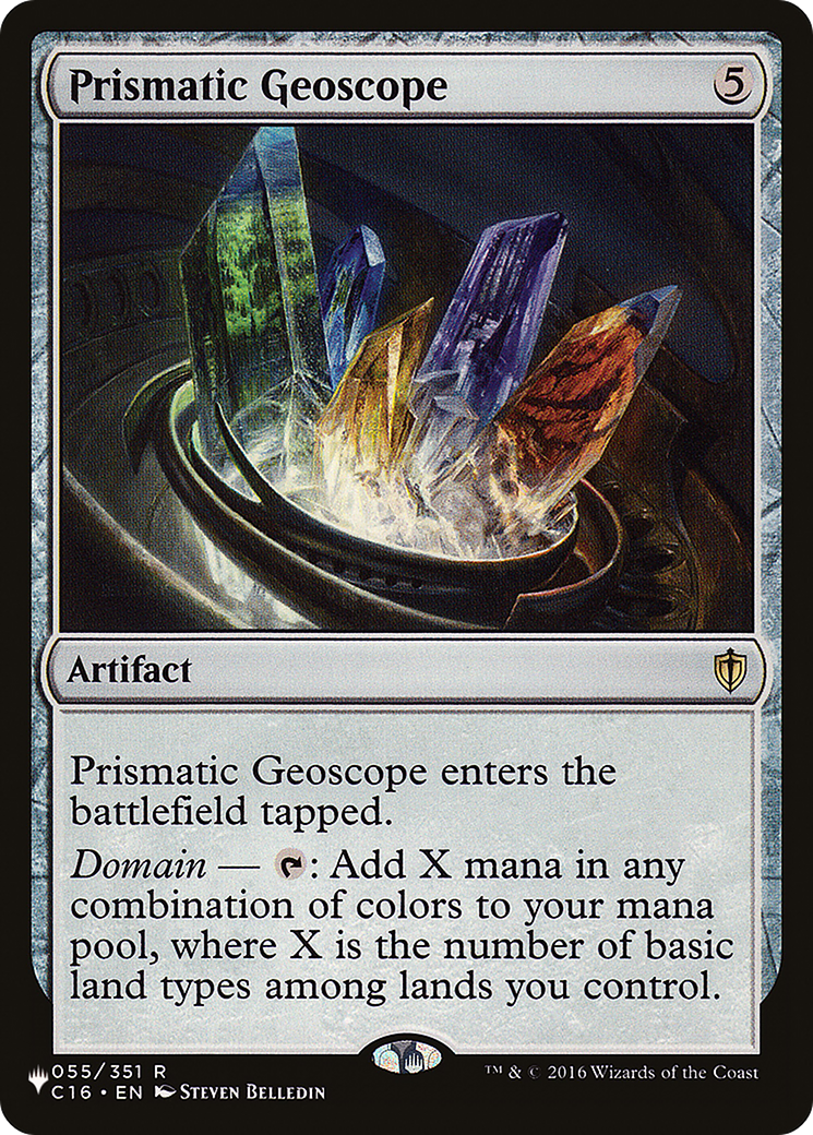 Prismatic Geoscope (LIST-C16-55) [The List]