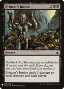 Evincar's Justice (LIST-CMA-58) [The List]