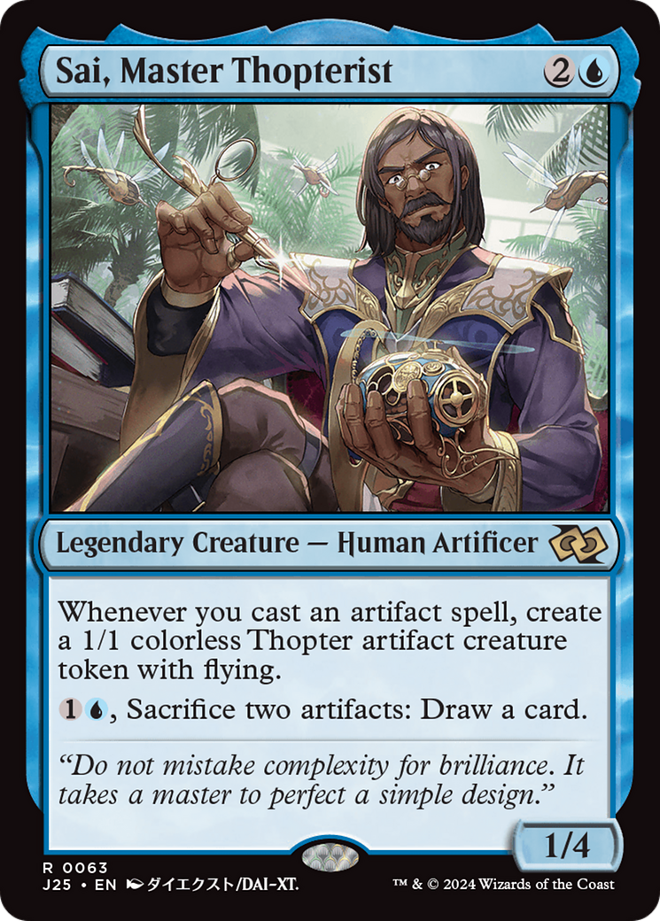 Sai, Master Thopterist (J25-063) [Foundations Jumpstart]