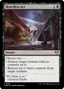 Heartless Act (CMM-166) [Commander Masters]
