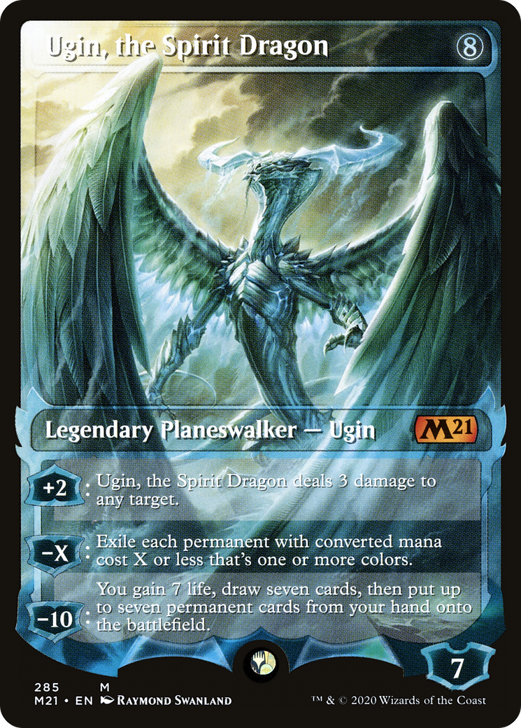 Ugin, the Spirit Dragon (Showcase) (M21-285) [Core Set 2021]